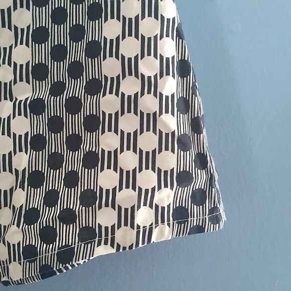 Navy & White Polkadot Button-Up - Picture 6 of 7